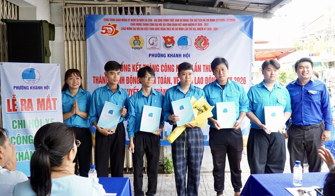 Phường Khánh Hội: Đa dạng hoạt động đồng hành cùng đoàn viên - lao động - Ảnh 6.