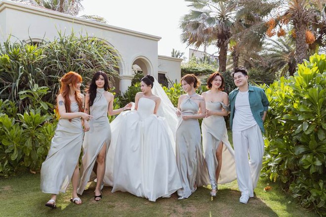 "V&aacute;y cưới" của Erik trong h&ocirc;n lễ "b&agrave; tr&ugrave;m n&ocirc;ng sản" Vi&ecirc;n Vibi g&acirc;y sốt - Ảnh 22.