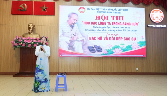TPHCM: Những c&acirc;u chuyện về B&aacute;c lan tỏa tinh thần đo&agrave;n kết ở phường B&igrave;nh Thạnh - Ảnh 2.