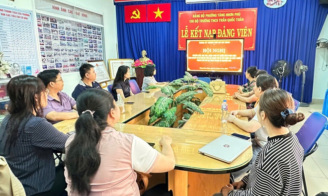 Gần 1.500 c&aacute;n bộ, đảng vi&ecirc;n phường Tăng Nhơn Ph&uacute; học tập Nghị quyết 09-NQ/TW - Ảnh 8.
