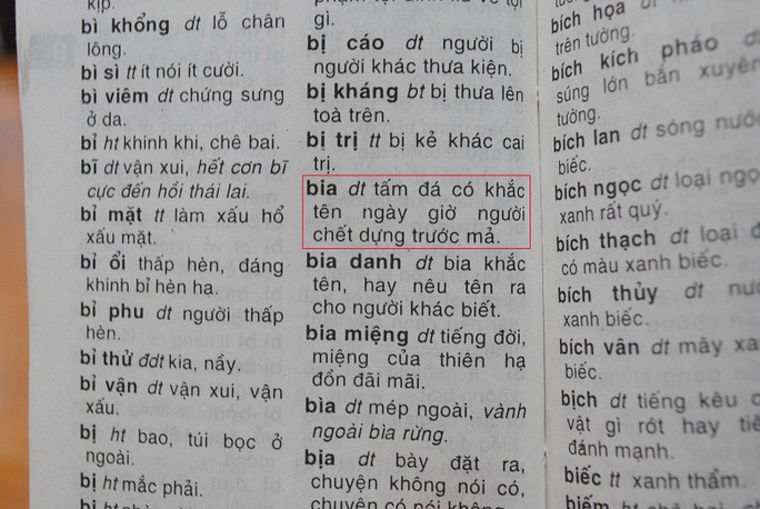 Xử lý nghiêm vụ từ điển tiếng Việt gây sốc!