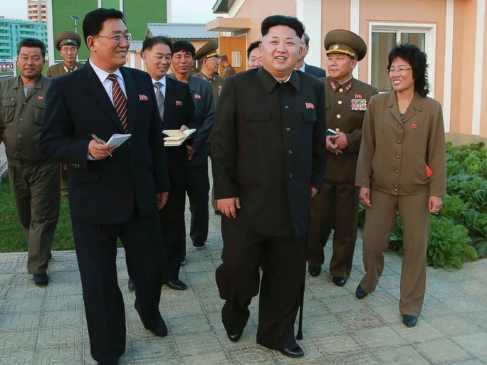 Lãnh đạo Triều Tiên Kim Jong-un đã ra lệnh xử tử 10 quan chức Đảng Lao động để củng cố quyền lực.  Ảnh: KCNA