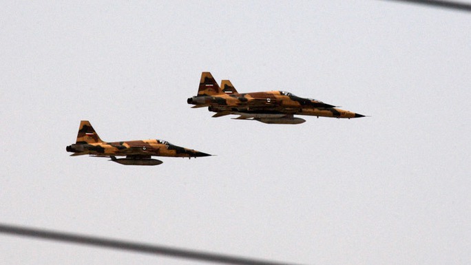 Mỹ cho biết máy bay Iran đang tham gia không kích IS tại Iraq. Ảnh: Reuters
