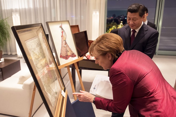Chinese President Xi Jinping Visits Berlin