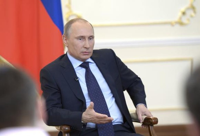 Tổng thống Nga Vladimir Putin cũng có mặt trong danh sách đề cử giải Nobel Hòa bình năm 2014. Ảnh: Reuters