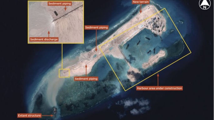 Những hình ảnh vệ tinh cho thấy Trung Quốc có khả năng đang xây sân bay