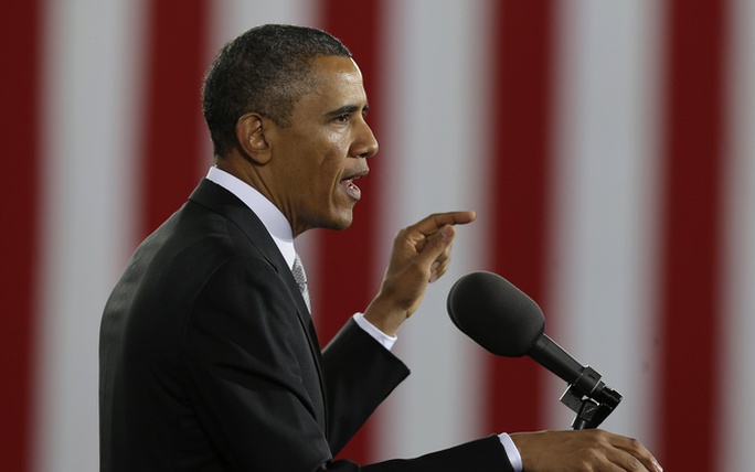 Tổng thống Barack Obama cho phép máy bay trinh sát tới Syria cuối tuần qua. Ảnh: AP