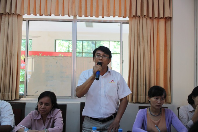 Đại diện Công ty Việt Nam Samho cho biết nhà trẻ tại công ty gặp nhiều khó khăn do không đáp ứng quy định