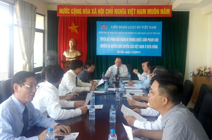 Liên đoàn Luật sư Việt Nam kêu gọi giới luật sư toàn thế giới lên án hành vi của Trung Quốc