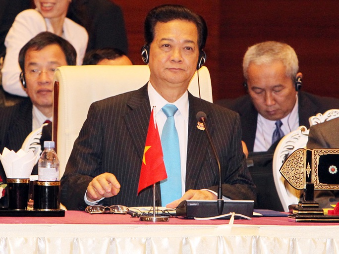 Thủ tướng Nguyễn Tấn Dũng: Việt Nam kiên quyết bảo vệ chủ quyền quốc gia - Ảnh: Đức Tám