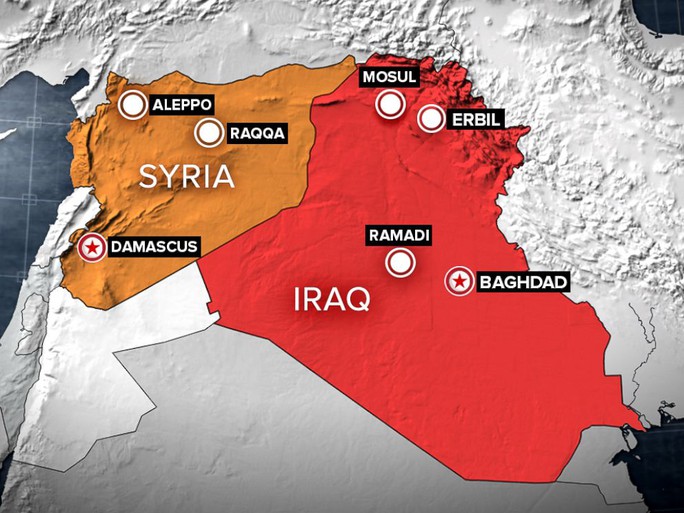 Sau Iraq, Mỹ bắt đầu không kích IS ở Syria. Nguồn: ABC News