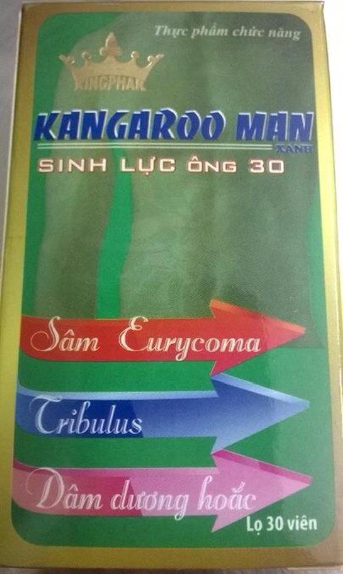 Sản phẩm Kangarooman Xanh của Công ty Cổ phần Kingphar Việt Nam