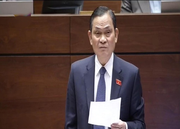 Bộ trưởng Nội vụ Nguyễn Thái Bình. Ảnh chụp qua màn hình