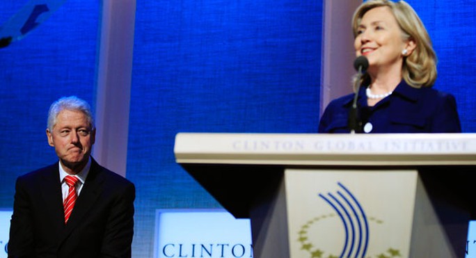 Bill and Hillary Clinton are pictured. | Reuters Photo 