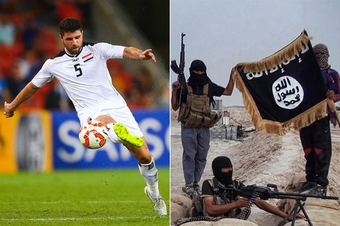 IS xử bắn 13 thiếu niên Iraq vì tội xem đội nhà đá bóng. Ảnh: Mirror
