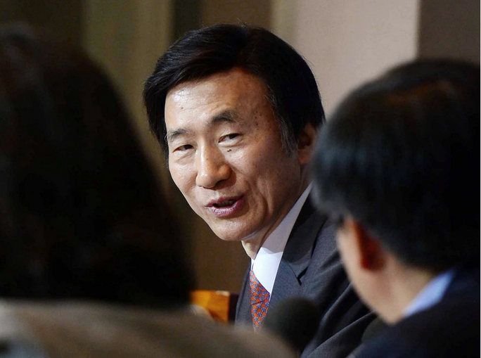 Ngoại trưởng Hàn Quốc Yun Byung-se tại một diễn đàn ở Seoul hôm 9-7. Ảnh: AP