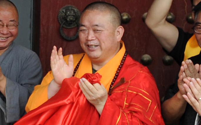 Shi Yongxi abbot of the Shaolin Temple