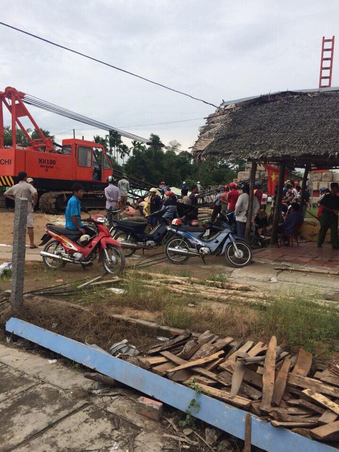 Hiện trường vụ tai nạn
