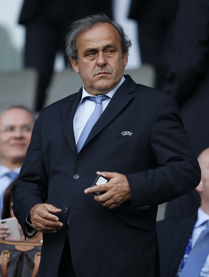 Uy tín của Platini đang dâng cao sau những chỉ trích về cách điều hành thiếu minh bạch của Chủ tịch FIFA S.Blatter  Ảnh: REUTERS