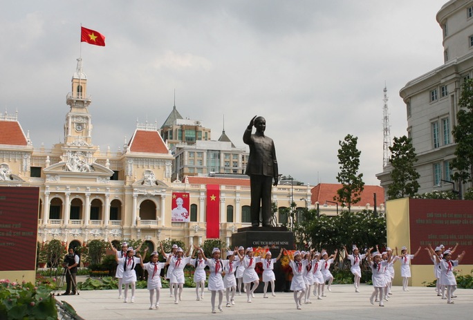 TP HCM: Khánh thành Tượng đài Bác Hồ