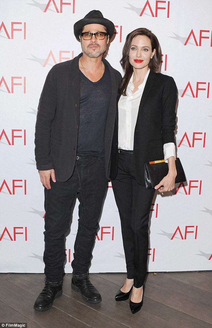 Vợ chồng Brad Pitt - Angelina Jolie