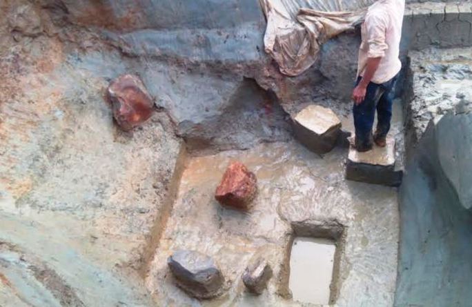 Nhiều hiện vật quý được phát hiện trong đợt khai quật Hào thành - Thành Nhà Hồ: Ảnh Trung tâm di sản Thành Nhà Hồ cung cấp