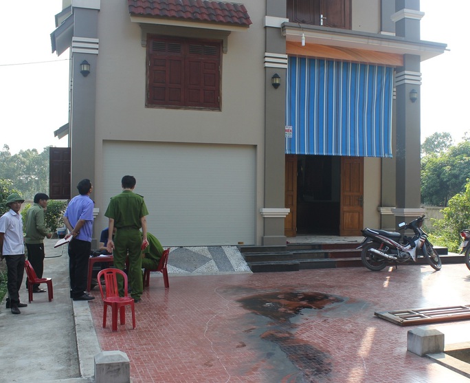 Căn nhà nơi xảy ra vụ việc. Căn nhà nơi xảy ra vụ việc.