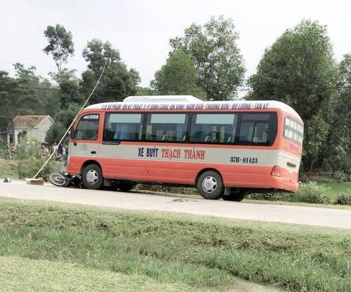 Hiện trường vụ tai nạn. Ảnh: L. Quyết Hiện trường vụ tai nạn. Ảnh: L. Quyết