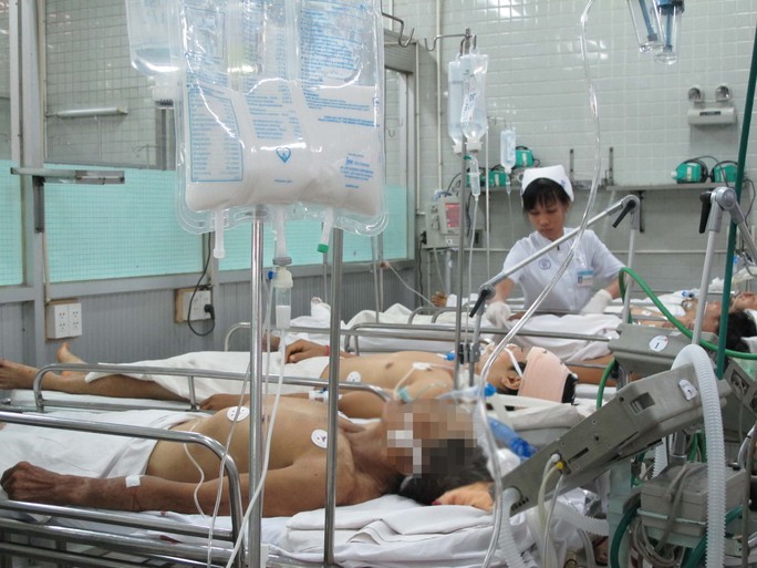 Tết Nguyên đán vừa qua, trung bình mỗi ngày Bệnh viện Chợ Rẫy (TP HCM) tiếp nhận 10 ca chấn thương do đánh nhauẢnh: Phạm Dũng Tết Nguyên đán vừa qua, trung bình mỗi ngày Bệnh viện Chợ Rẫy (TP HCM) tiếp nhận 10 ca chấn thương do đánh nhauẢnh: Phạm Dũng