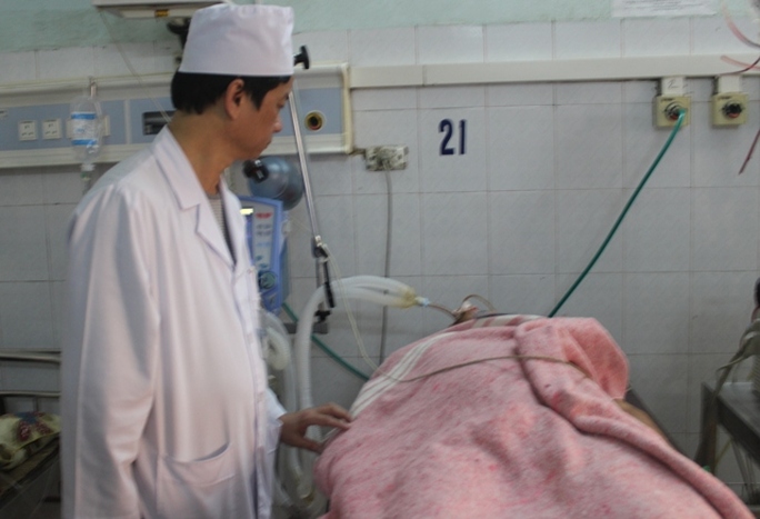Bệnh nhân Nguyễn Đình Kháng đã tử vong sau nhiều ngày điều trị vào khuya ngày 26-1