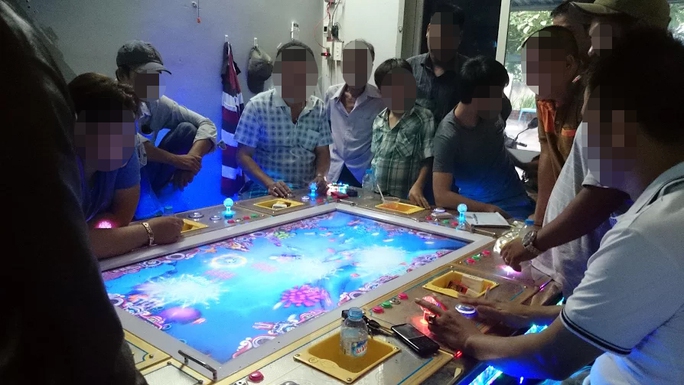 Tại quán MaiKa, một ván bạc bằng game bắn cá trị giá cả trăm triệu đồng