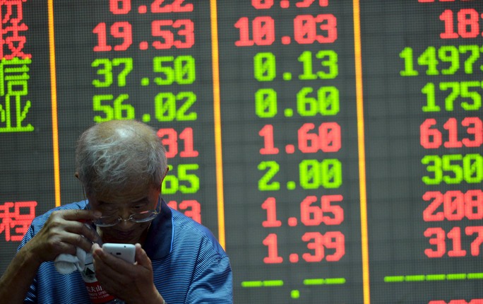 Sự hỗn loạn của thị trường chứng khoán Trung Quốc sẽ là một nội dung thảo luận tại Bắc Đới Hà
Ảnh: REUTERS