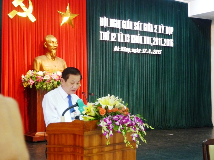 Bí thư Trần Thọ phát biểu tại phiên họp