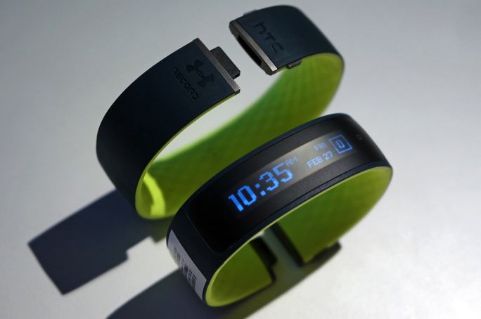 Grip, vòng đeo tay theo dõi sức khỏe đầu tiên của HTC