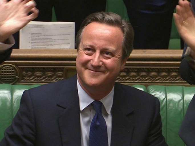 Cựu Thủ tướng Anh David Cameron. Ảnh: AP