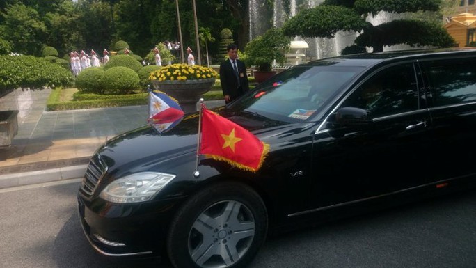 Chủ tịch nước Trần Đại Quang họp hẹp với Tổng thống Philippines
