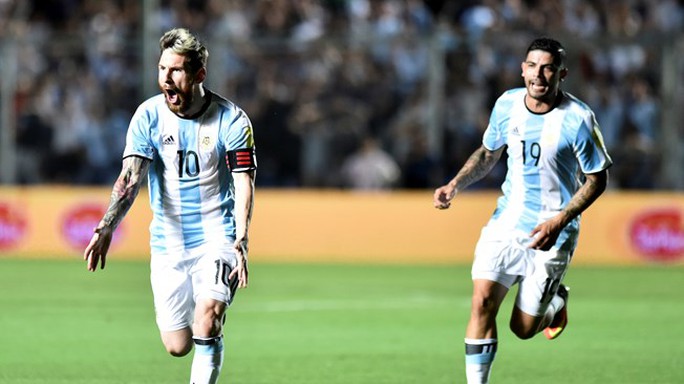 Argentina của Messi đang trên đỉnh thế giới