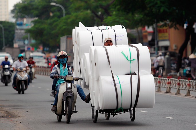 "Thần chết" di động trên phố Sài Gòn
