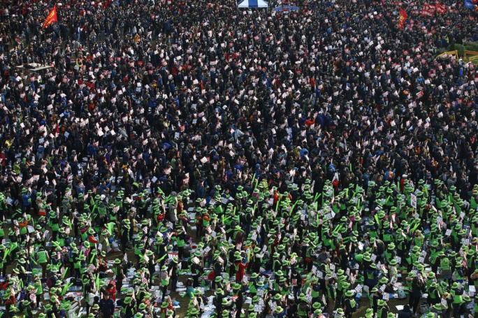 Hàn Quốc: "1 triệu người" biểu tình đòi tổng thống từ chức