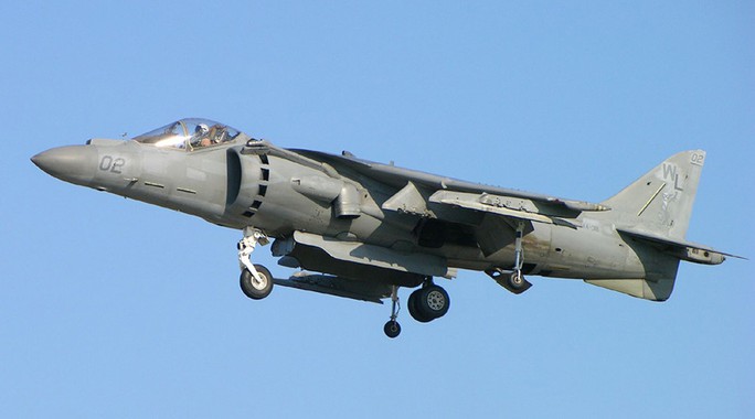 
Chiến đấu cơ Mỹ AV8B Harrier II. Ảnh: Wikipedia
