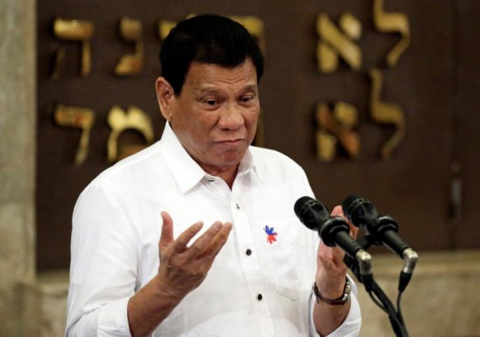 
Tổng thống Duterte muốn cải thiện quan hệ với Trung Quốc, bớt phụ thuộc Mỹ. Ảnh: Reuters
