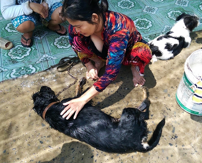 Phút giây hoảng loạn trong vụ rò khí độc ở Bình Chánh - Ảnh 3.