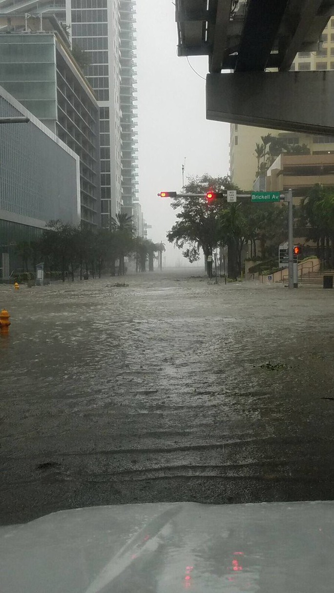 Mỹ: Bão Irma vào Florida, “tất cả ngập trong nước”