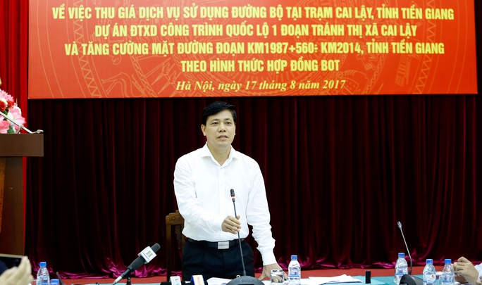 Bộ GTVT kết luận về trạm thu phí Cai Lậy: KHÔNG SAI, KHÔNG DỜI, KHÔNG MUA LẠI - Ảnh 1.