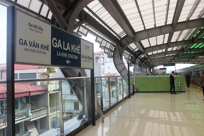 Háo hức mục sở thị tàu đường sắt Cát Linh - Hà Đông - Ảnh 10.