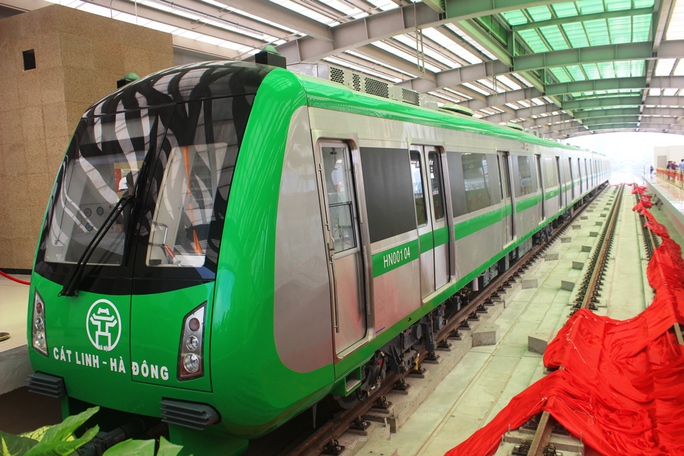 Háo hức mục sở thị tàu đường sắt Cát Linh - Hà Đông - Ảnh 6.
