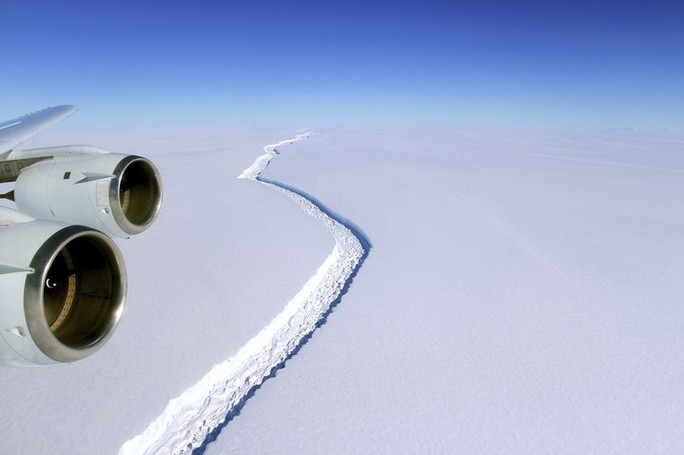 Thế giới sẽ có tảng băng trôi lớn nhất? - Ảnh 1.