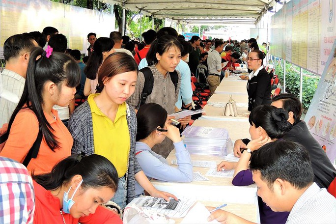 Ngày hội việc làm dành cho lao động nữ - Ảnh 1.