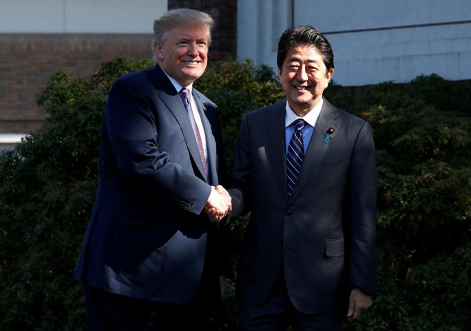 Đến Nhật Bản, ông Donald Trump tuyên bố cứng rắn về Triều Tiên - Ảnh 3.
