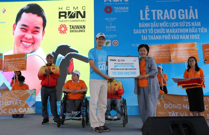 
Taiwan Excellence quyên góp được 112,5 triệu đồng, được trích để hỗ trợ người khuyết tật và nạn nhân chất độc da cam
